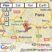 plan google map pour se rendre au cabinet ACCF